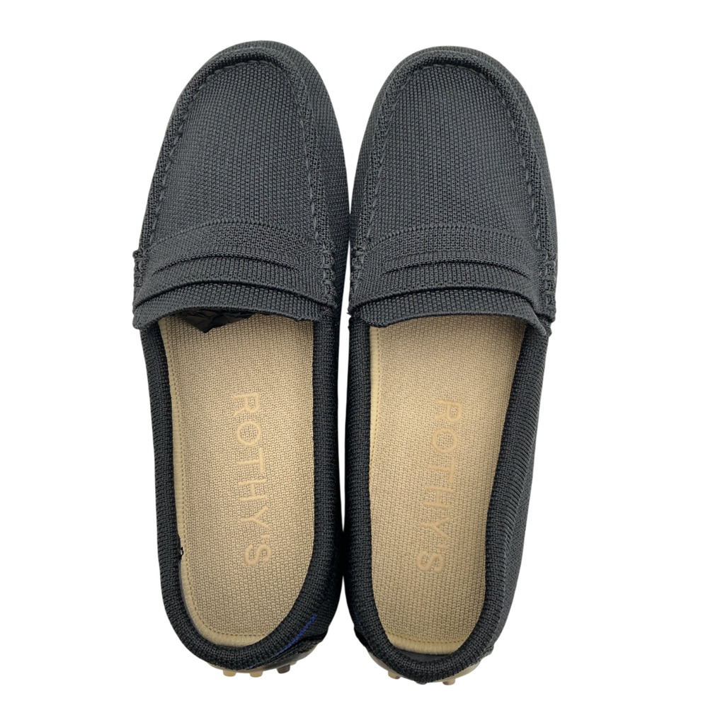 Rothy's Classic Black Driver Loafers Size 7.5 - Picture 4 of 7